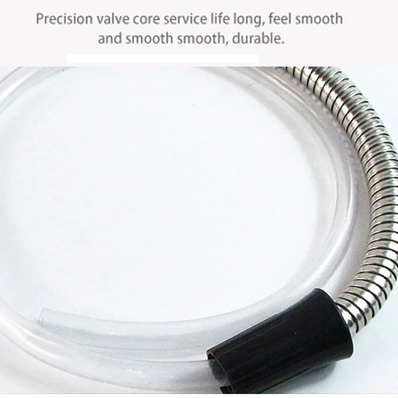 

NEW Stainless Steel Garden Hose Water Pipe 25/50/75/100FT Flexible Lightweight Pipes
