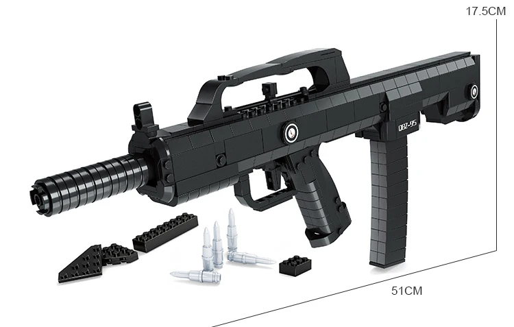 

AUSINI 22805 493PCS Type 95 Toys For Children Educational Building Blocks 3D DIY Figures Birthday Christmas Boys Gifts