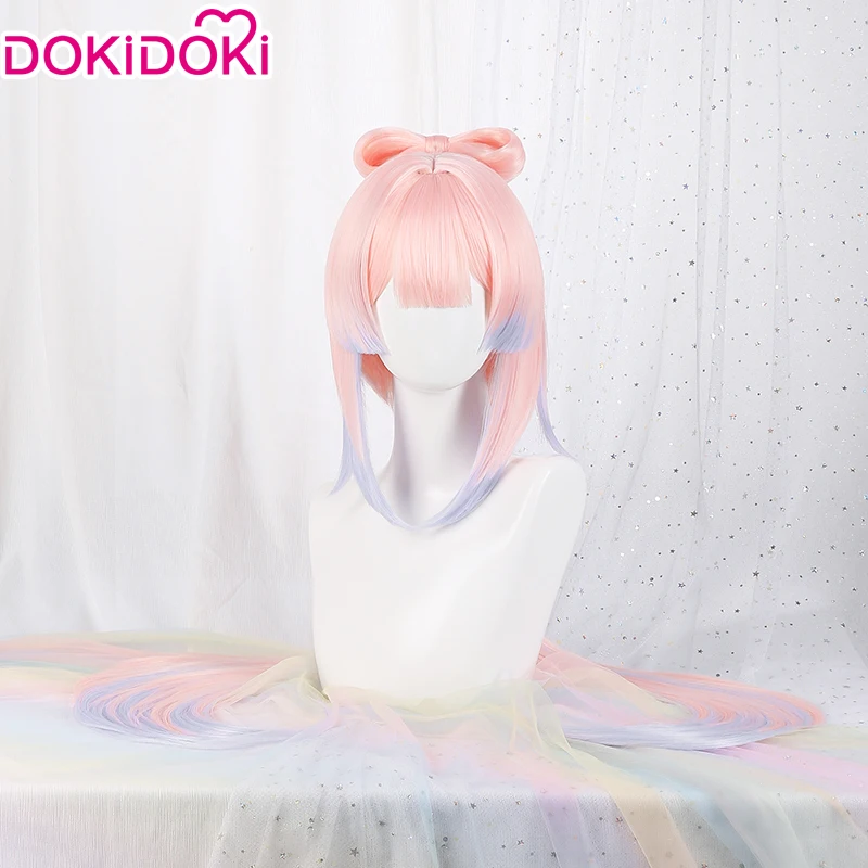 Парик для косплея по мотивам игры DokiDoki Genshin Impact парик на Хэллоуин длинные волосы