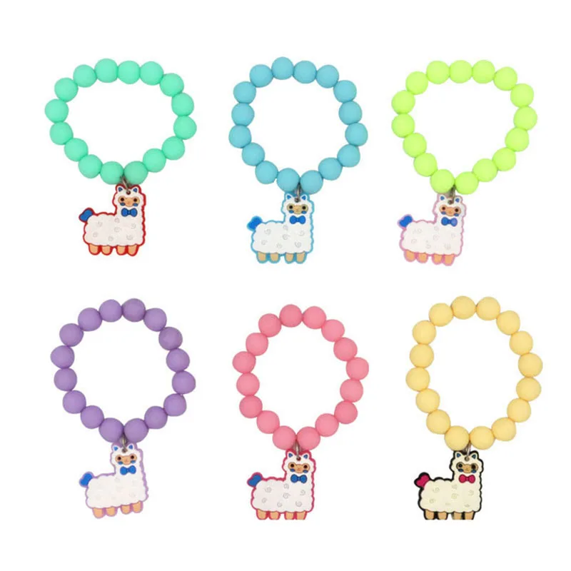 

Детский браслет, разноцветные бусины, несколько видов, силиконовые шармы, детский браслет для девочек, праздник, Рождество, фестиваль, праздничный подарок, Декор
