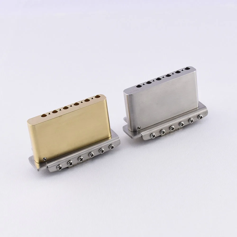 【Made in Japan】Super Quality 2 Points Tremolo System Bridge With Stainless Steel / Brass Saddle Block enlarge