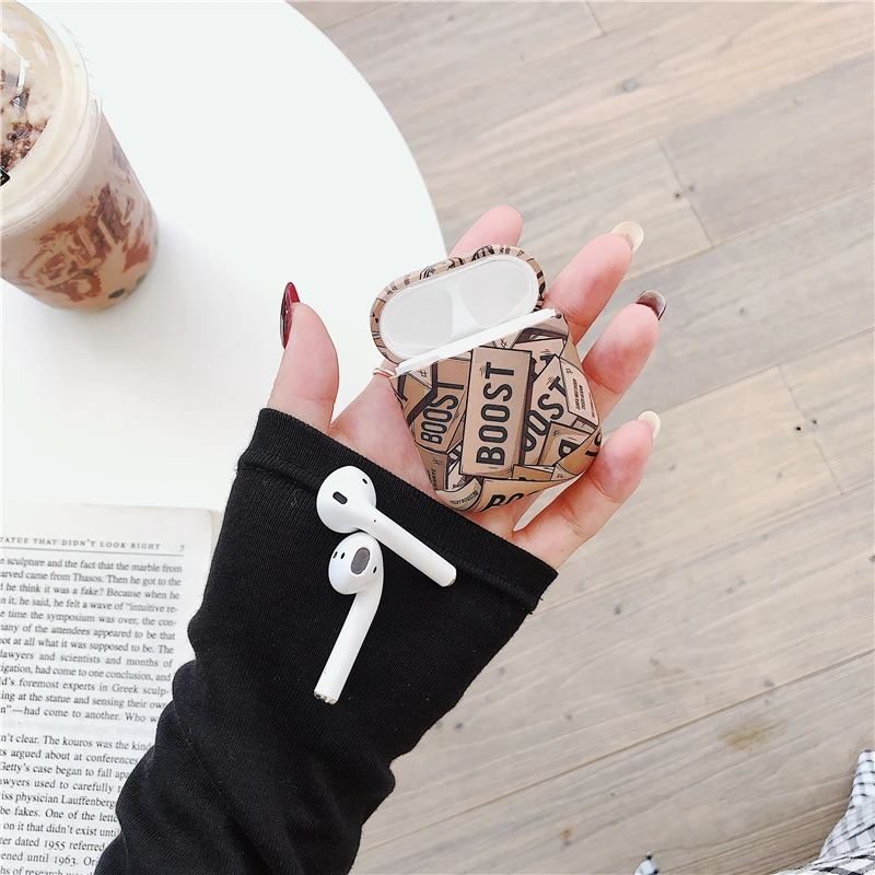 Беспроводная bluetooth-гарнитура, чехол для airpods pro 3 2 Kanye Omari West Trend 350, кроссовки, матовая Жесткая крышка из поликарбоната, чехол