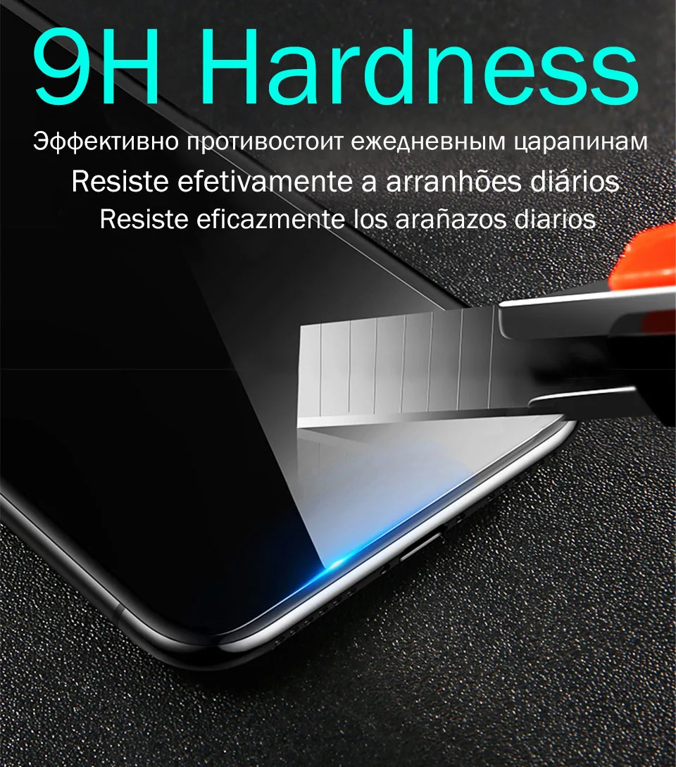 

10pcs Full Cover Screen Protector For iPhone 11 Pro MAX 7 8 Plus Tempered Glass For iPhone X XS XR 5 5S 6 6S Clear Hard Film