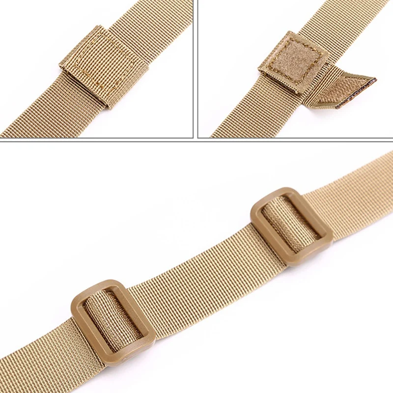 Hot Multi-function Airsoft Mount Bungee Safety Rope System Kit Adjustable Two Point Tactical Rifle Sling Strap Outdoor New | Спорт и