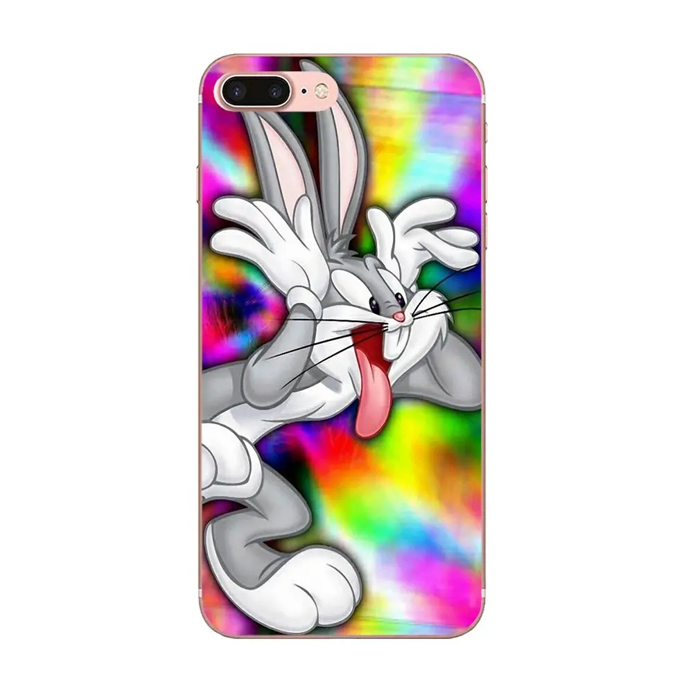 Мягкий индивидуальный дизайн Bugs Bunny Baby Looney Tunes для samsung Galaxy Note 5 8 9 S3 S4 S5 S6 S7 S8 S9 S10 5G mini