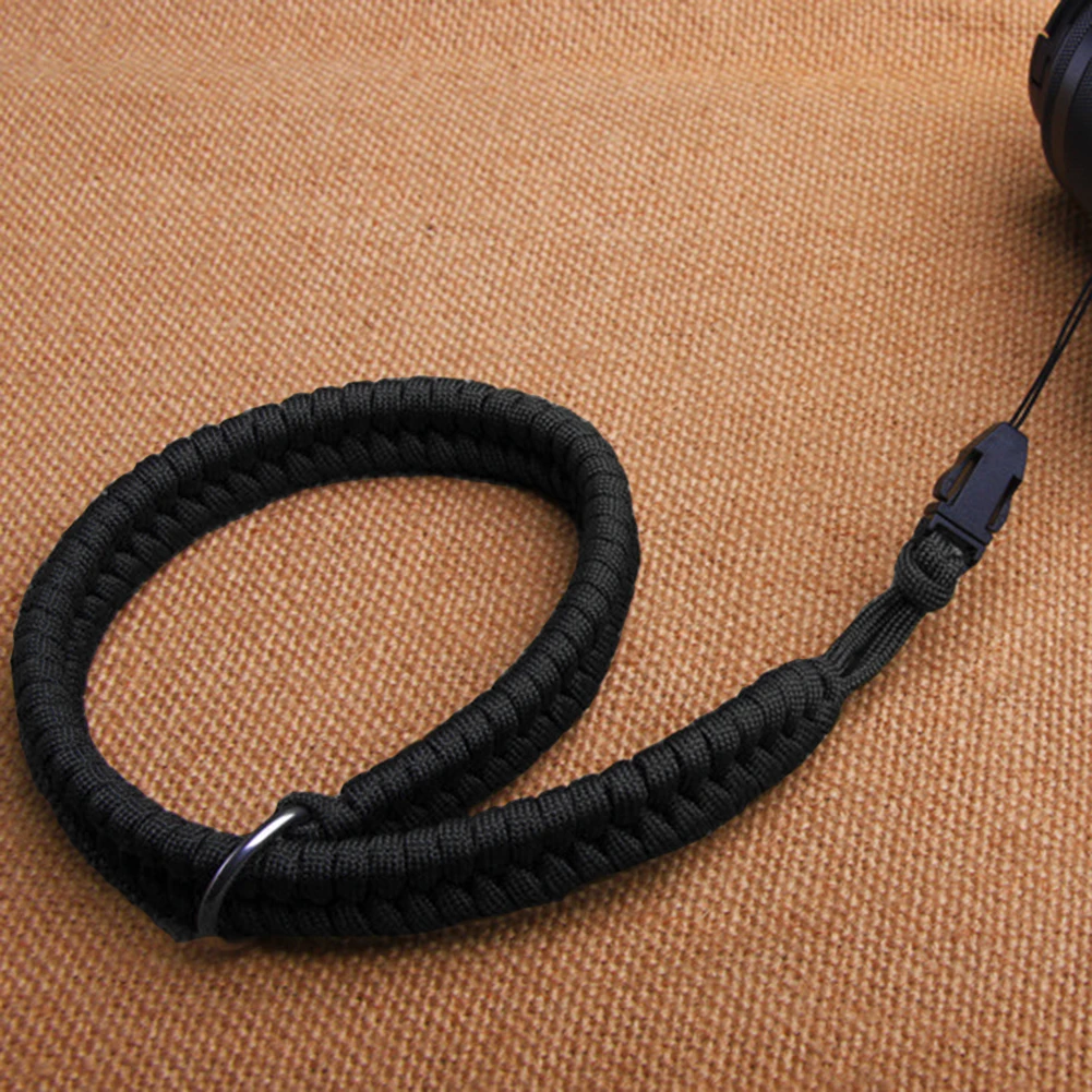 Плетеный шнурок ручной работы держатель для камеры Паракорд ремешок на запястье