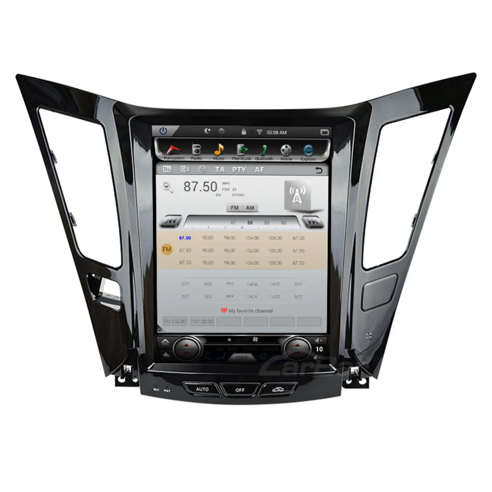 Вертикальный Большой экран 10 4 дюйма 1024*768 Android автомобильный DVD GPS навигатор радио