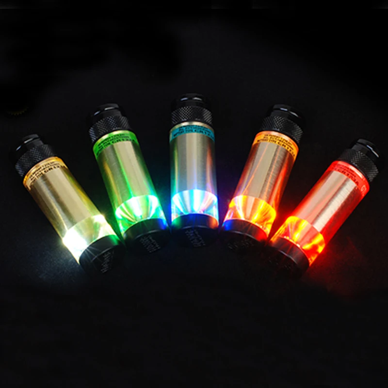 

Glo Toob CR123A Led Underwater Warning Signal Scuba Diving Novelty Light Signal Warning Novedad Flashlight (without battery)