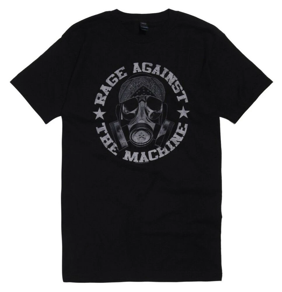 Противогазовая маска Rage Against The Machine Черная Футболка NWT оригинальная официальная |