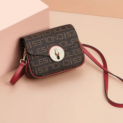 

Letter Female Bag Shoulder Bag Female Fashion All-Match Messenger Bag Personalized Mini Handbag