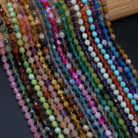 2021 new style natural stone beads section semi precious loose bead 6 mm for jewelry making diy necklace earrings accessory