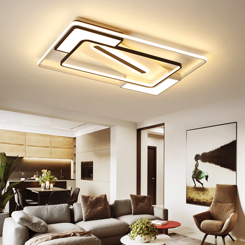 

Простая светодиодная люстра 5 см, лампа для спальни, гостиной с дистанционным управлением, потолочная лампа, светодиодный ное светодиодное ...