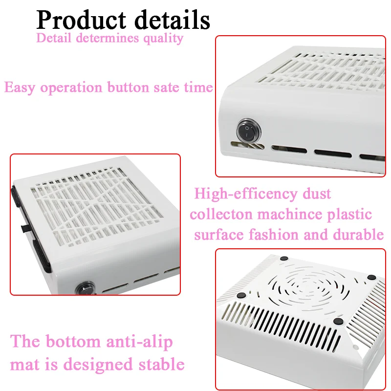 40 Вт/45 Вт пылесборник для ногтей всасывающая машина для ногтей пылесос инструмент для маникюра с фильтром всасывание пыли для ногтей