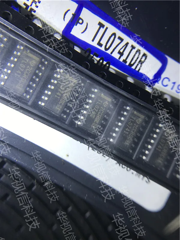 Операционные усилители tl074atv-Операционные Quad с низким уровнем шума JFET-входной чип