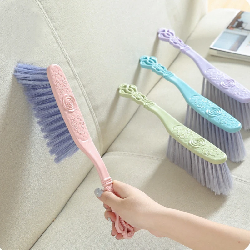 

Щетка для очистки Европейский резные ложки с длинной ручкой, щетка для кровати бытовой плотная щетка для кровати кровать веник диван ковер ...