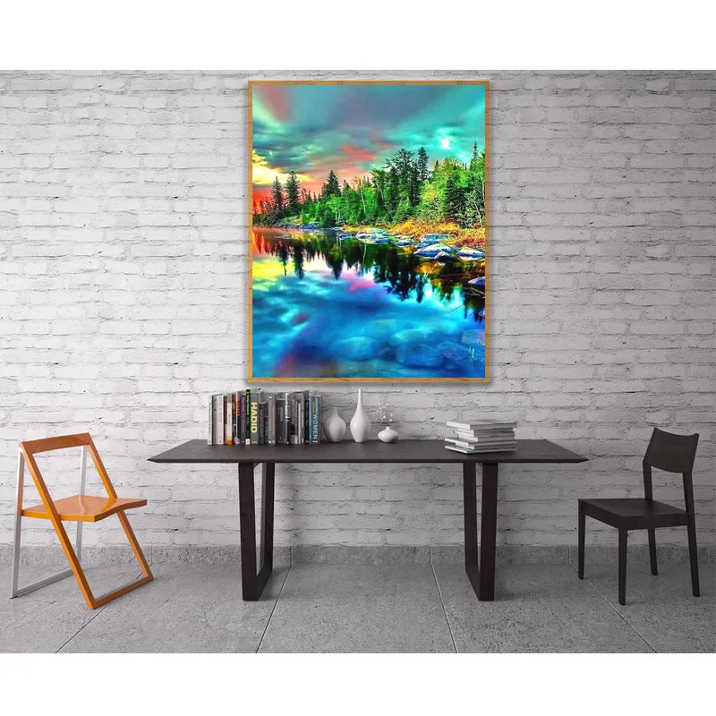 Алмазная вышивка полный набор живописная алмазная живопись сделай сам