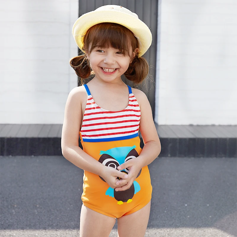 Детский купальник Цельный для девочек купальный костюм пляжная одежда плавания