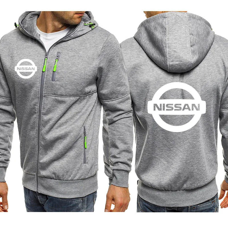 Толстовка мужская с капюшоном повседневная кофта на молнии длинным рукавом