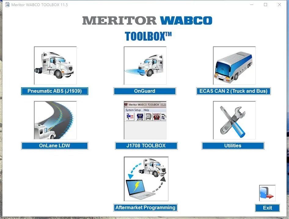 Комплект для диагностики тягача ABS/прицепа Bendix Haldex merwabco Wabash|diagnostic software|diagnostic
