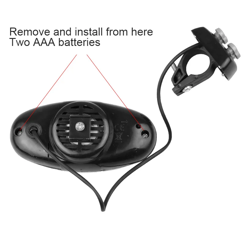 6 светодиодный 4 тон рог для Велосипедный спорт велосипед колокола светильник