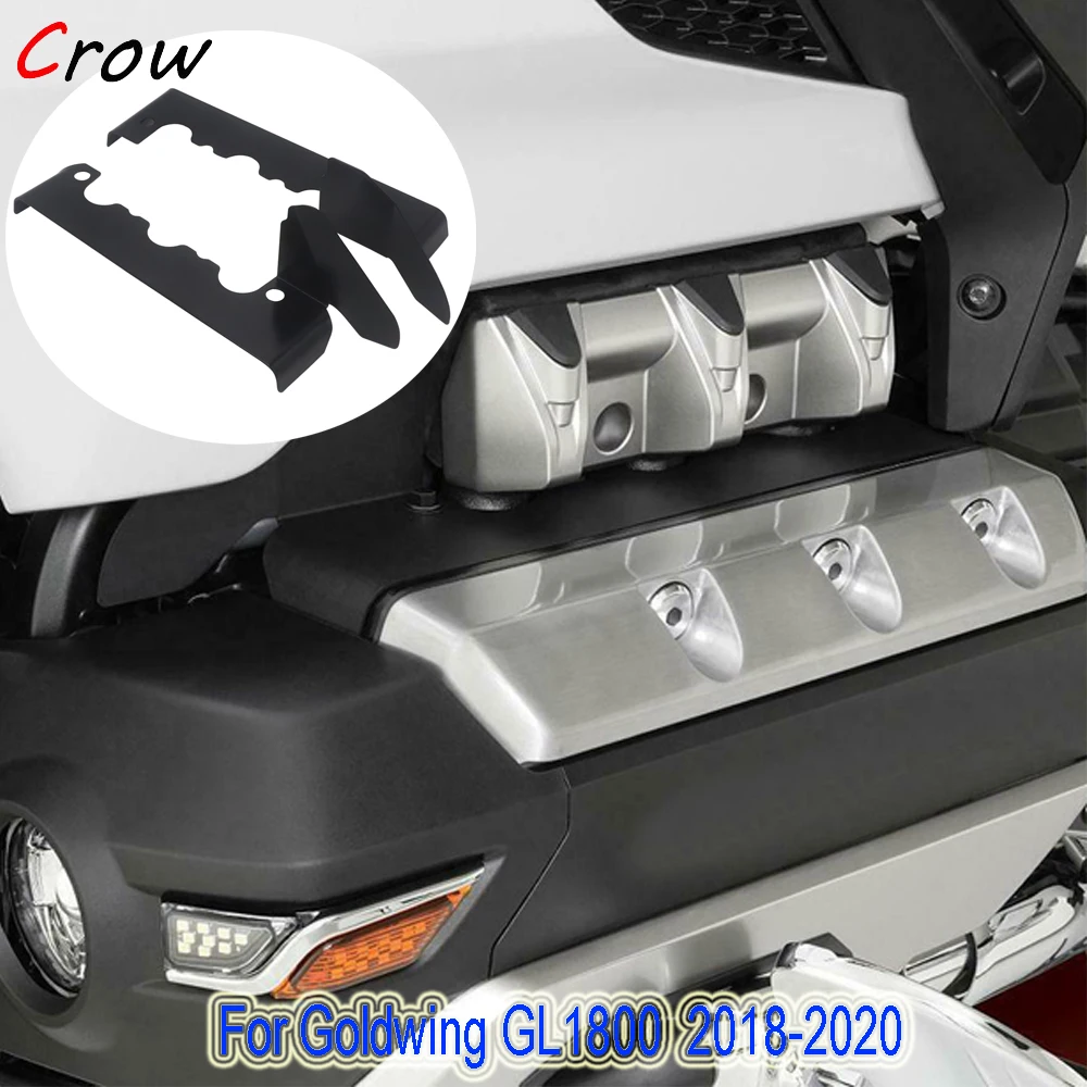 Motorcycle Cylinder Head Cover BLACK For Honda Goldwing GL1800 2018 2019 GL 1800 2018-2019 | Covers &amp Ornamental Mouldings