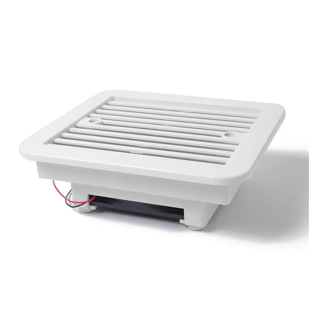 Белый 12 в холодильник вентиляционный Выпускной боковой вытяжной вентилятор для