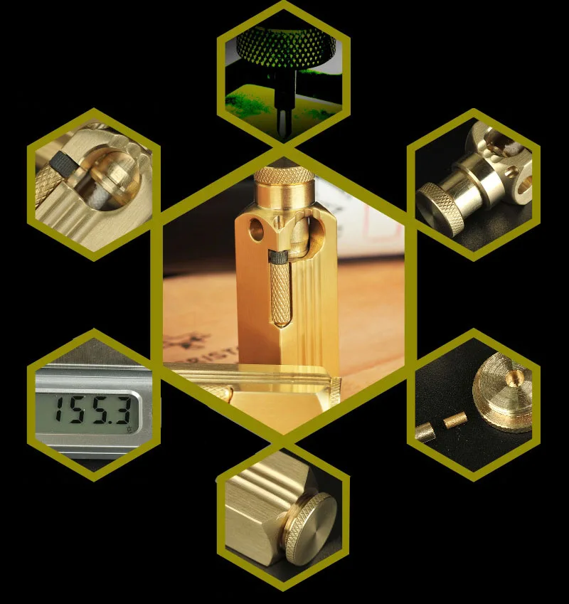 ЧПУ в винтажном стиле ручной работы с латунь плащ Тренч керосиновая зажигалка