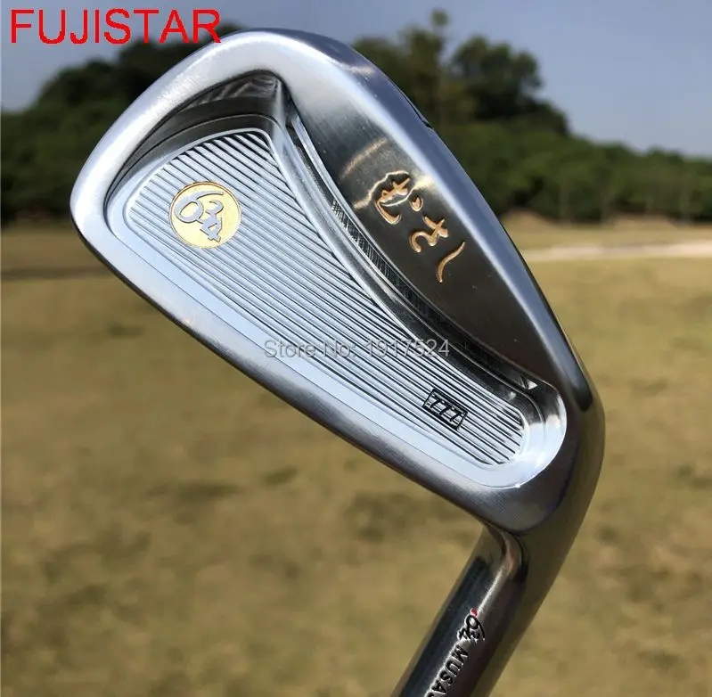 FUJISTAR GOLF MUSASHI FORGED CARBON STEEL IRON HEADS #4-#P ( 7pcs /set) | Спорт и развлечения