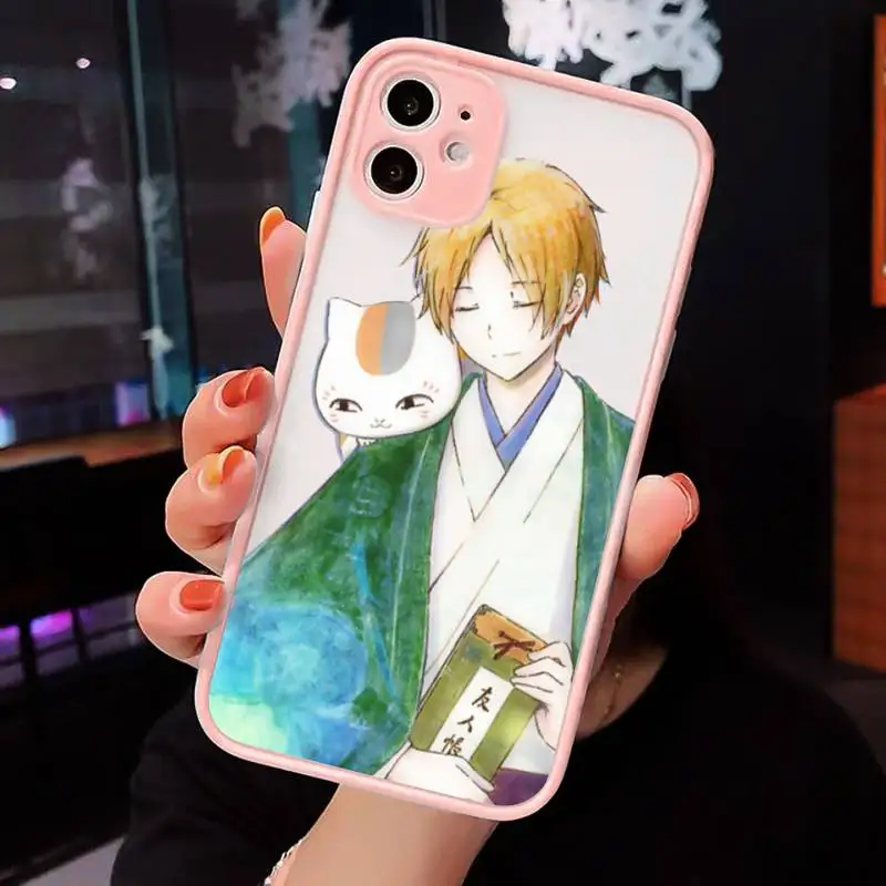 

Anime Natsume's Book of Friends Phone Case matte transparent For iphone 7 8 11 12 plus mini x xs xr pro max cover