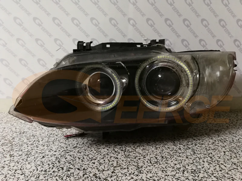 Для BMW 3 серии E90 E91 E92 E93 M3 Coupe cabriolet xenon HD ультра яркий SMD светодиодный ангельские