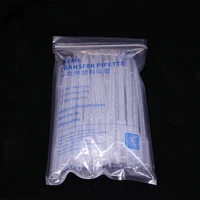 50pcs lab 5ml plastic pipette disposable clear dropper pasteur pipette for school experiment