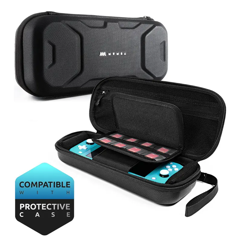 Mumba Travel Case For Nintendo Switch Lite 2019 Release Dual Protection Protective Hard Large Capacity Carrying Bag Pouch|Чехлы| |