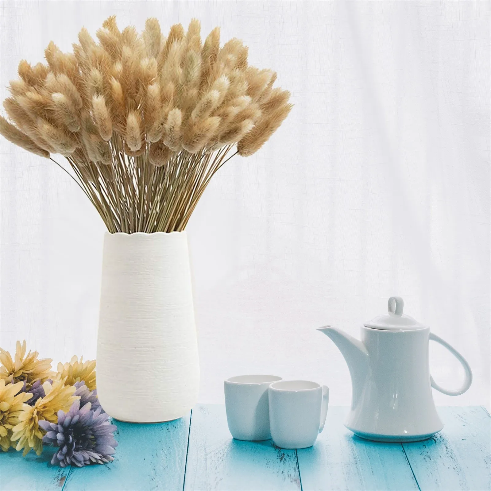 Сушеные цветы домашний Свадебный декор натуральное украшение для гостиной и