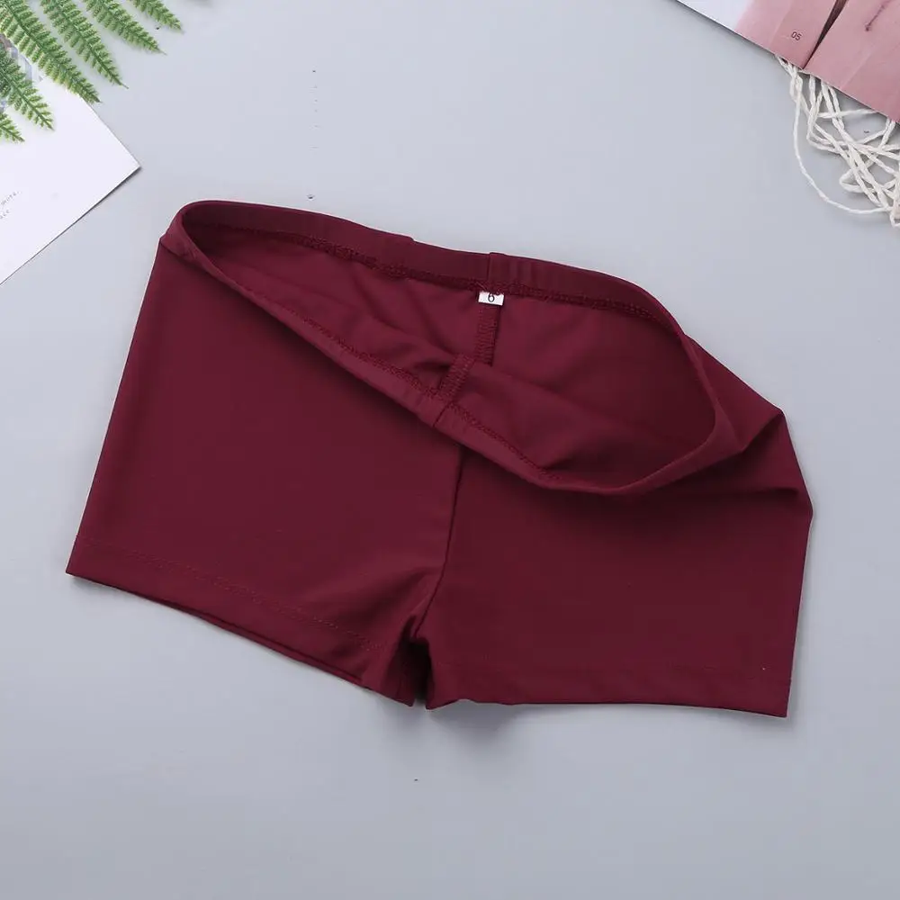 Детский топ для балета и танцев Короткие трусы костюм из двух предметов Костюм