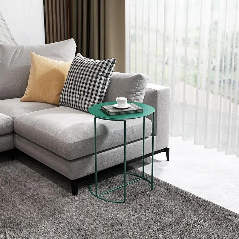 Скандинавский современный минималистичный гостиной боковой диван Круглый