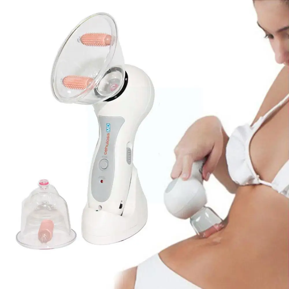 

Portable Body Massage Vacuum Cans Anti Cellulite Massager Loss Device Chest Tool Weight Liposuction Therapy A2q9