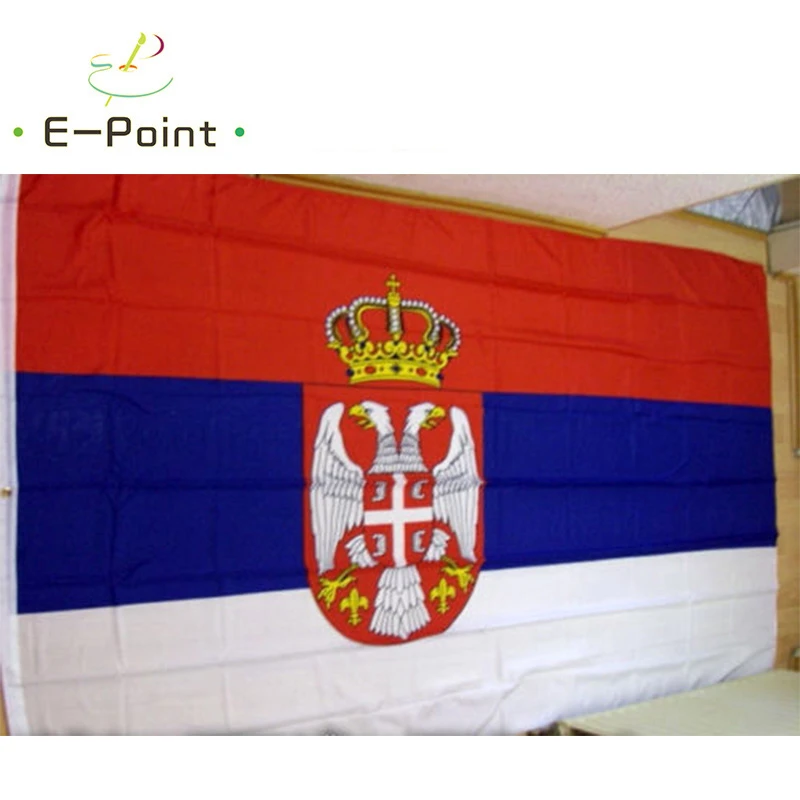 

Большой флаг сербии, размер 150*250 см, рождественские украшения для дома