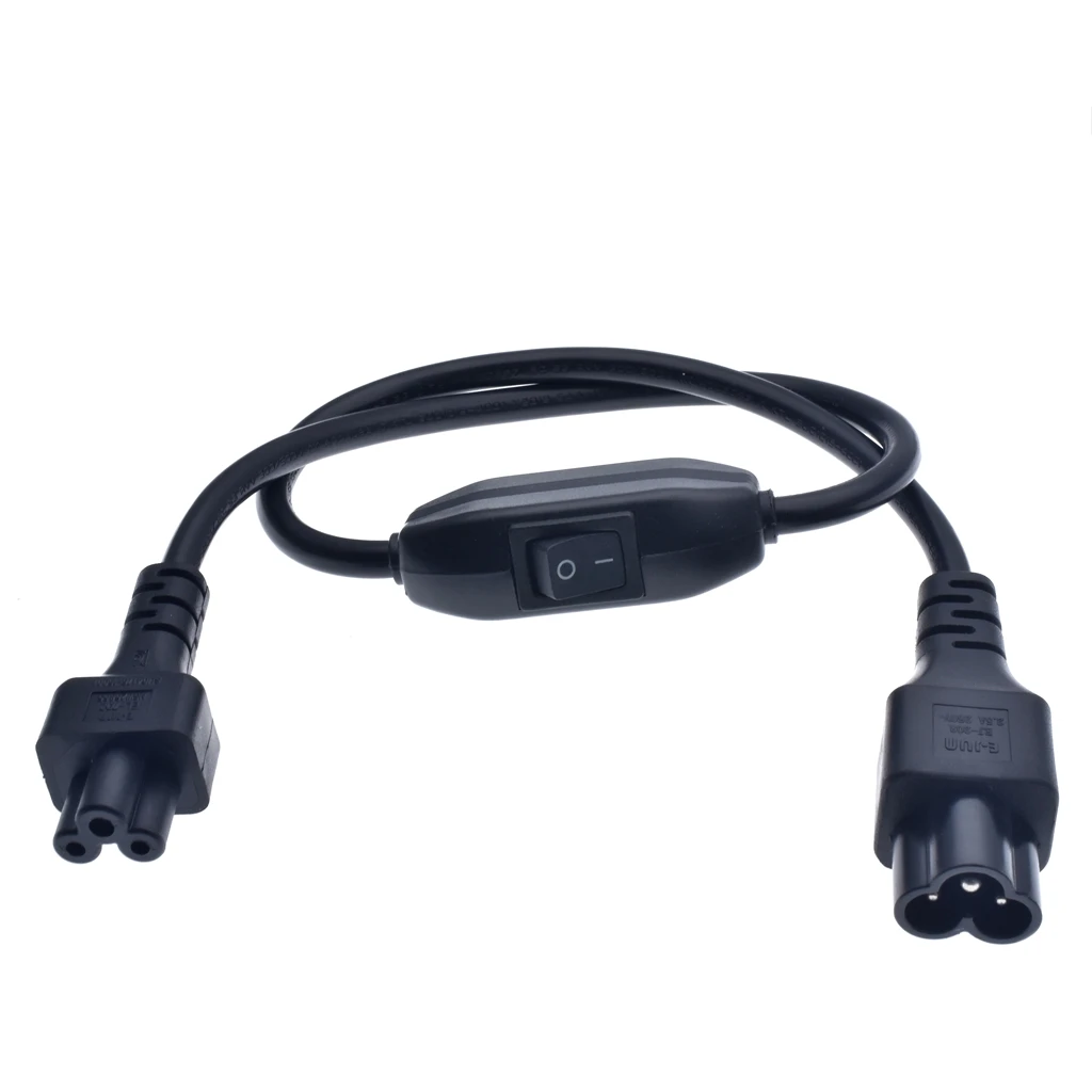 Оптовая продажа AC 110V 250V электрический 3 зубец Мощность шнур IEC 320 C5 женский C6