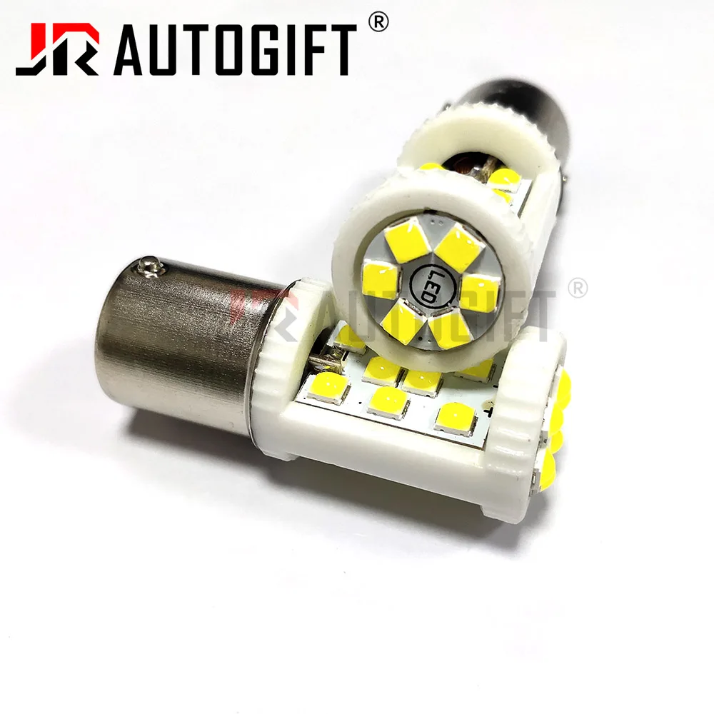 Новый керамический светодиод 1156 BA15S P21W 1157 BAY15D P21/5W 3030 22SMD s Белый автомобильный