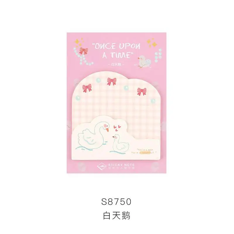 30sheets/pack Fairy Stories Kawaii Sticky Notes Memo Pad School Supplies Planner Stickers Stationery - Цвет: E
