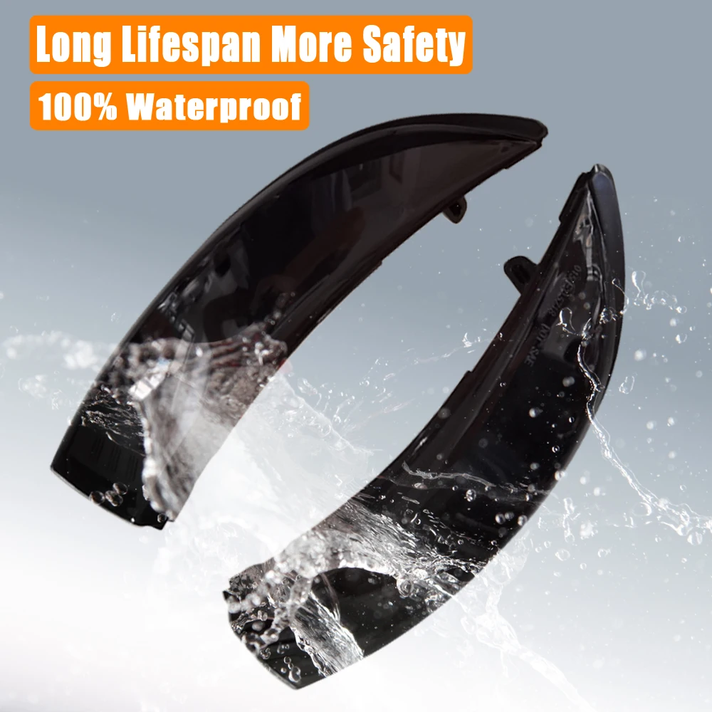 Сине-желтые светодиодные динамические поворотники для Ford Fiesta MK6 /UK MK7 2008-2017 B-Max 08-17 |