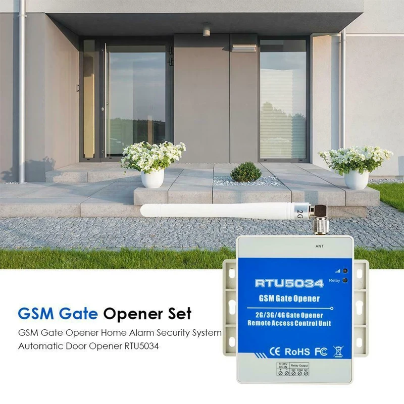 2G GSM автоматический Открыватель ворот реле доступа переключатель дистанционного