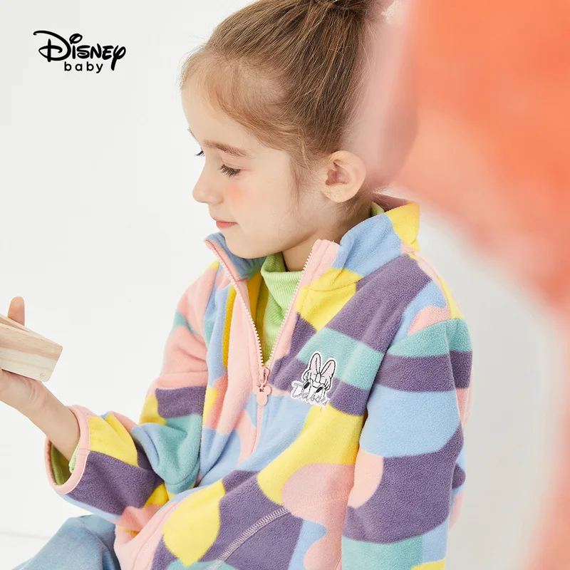 

Original Disney Autumn 2020 Girls' Coat Children's Fashion Minnie Children's Fleece Top Baby Girl Clothes DB031IE40