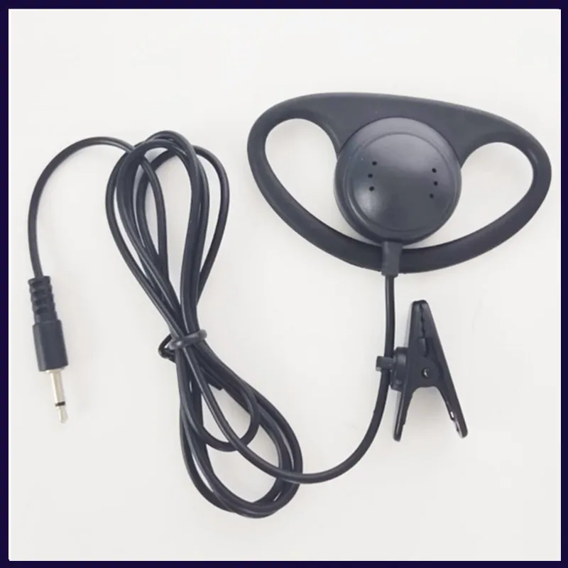 

Oppxun 4 Stuks 2.5Mm D-Haak Oortelefoon Oortelefoon Voor Luisteren Single Ear Oortelefoon