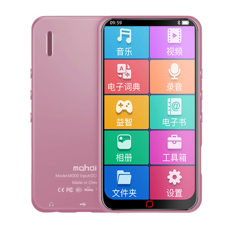 НОВЕЙШИЙ МЕТАЛЛИЧЕСКИЙ MP4 плеер с Bluetooth Полноразмерным сенсорным экраном 3 дюйма 8