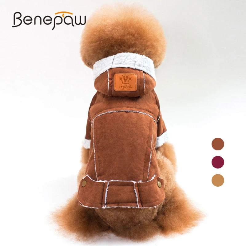 Теплая мягкая флисовая Одежда для питомцев Benepaw маленьких и средних собак