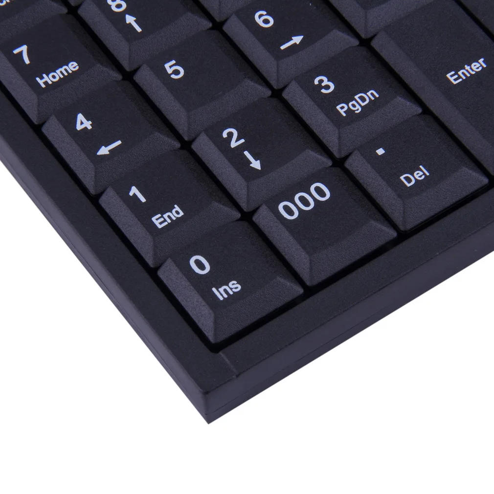 

Mini USB Keyboard USB Wired Numeric Keyboard Keypad Adapter 19 Keys for Laptop PC Windows 2000 XP Vista 7 or Millennium Edition