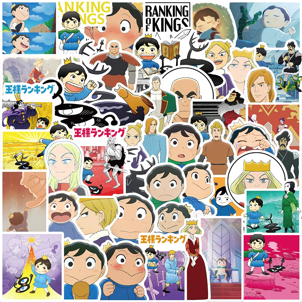 

10/30/50 Φ рейтинг королей аниме шт./упак. наклейки для мебели, стены, стола, «сделай сам», автомобиль, строительный мотоцикл, компьютер