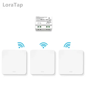 Беспроводной дистанционный кинетический автономный настенный выключатель без батареи, пульт дистанционного управления освещением до 30 м, без провода, простота установки