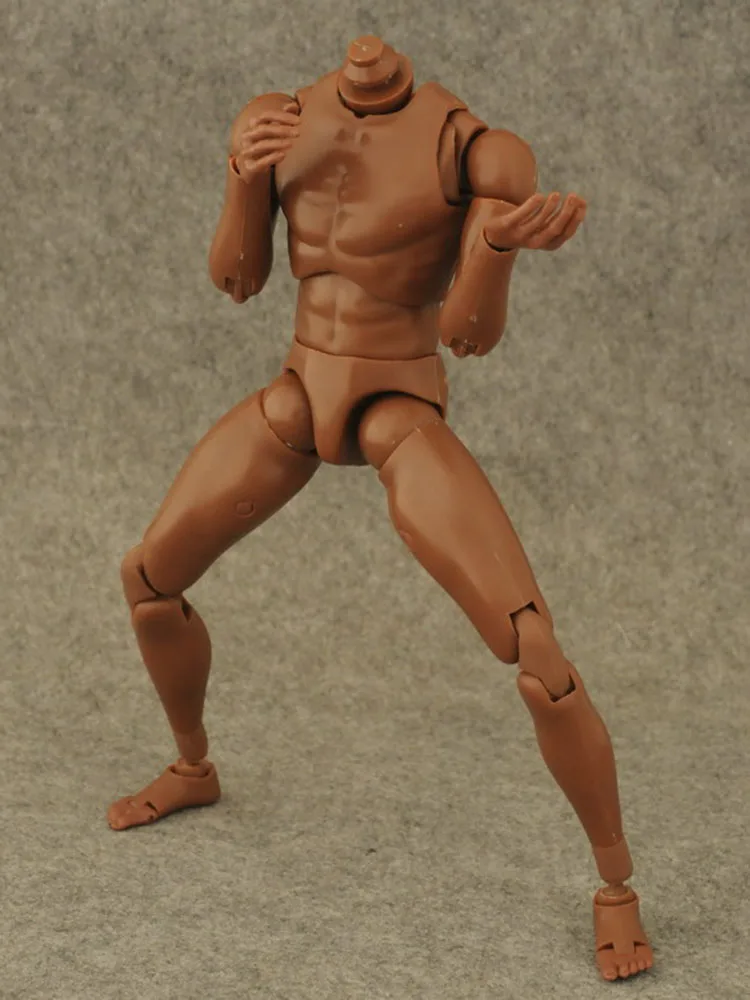 

1/6 B003 черная кожа для мужчин, узкие плечи, 12 дюймов, модель тела, F, популярные игрушки, фигурка, модель тела